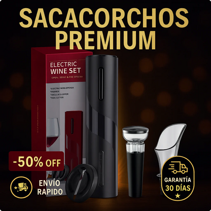 Winel™ – Saca Corcho Eléctrico Profesional